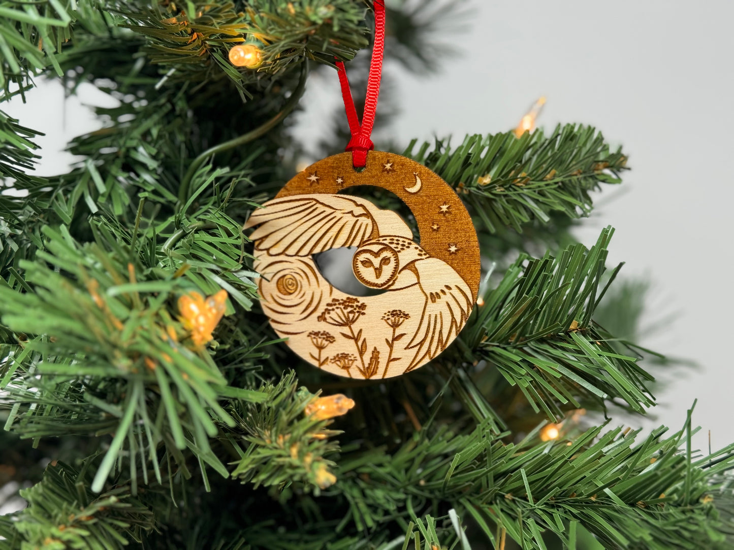 Celestial Owl Ornament