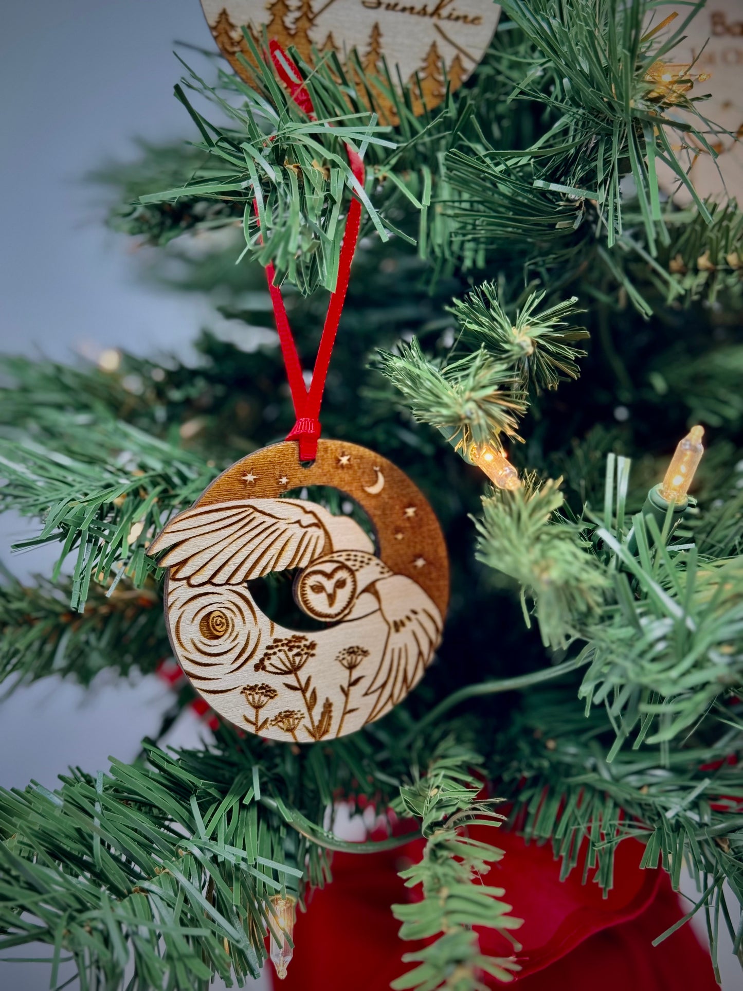 Celestial Owl Ornament