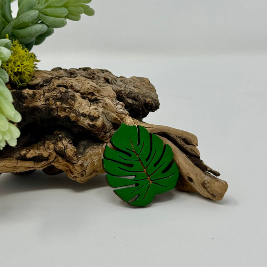 Monstera Leaf Pin