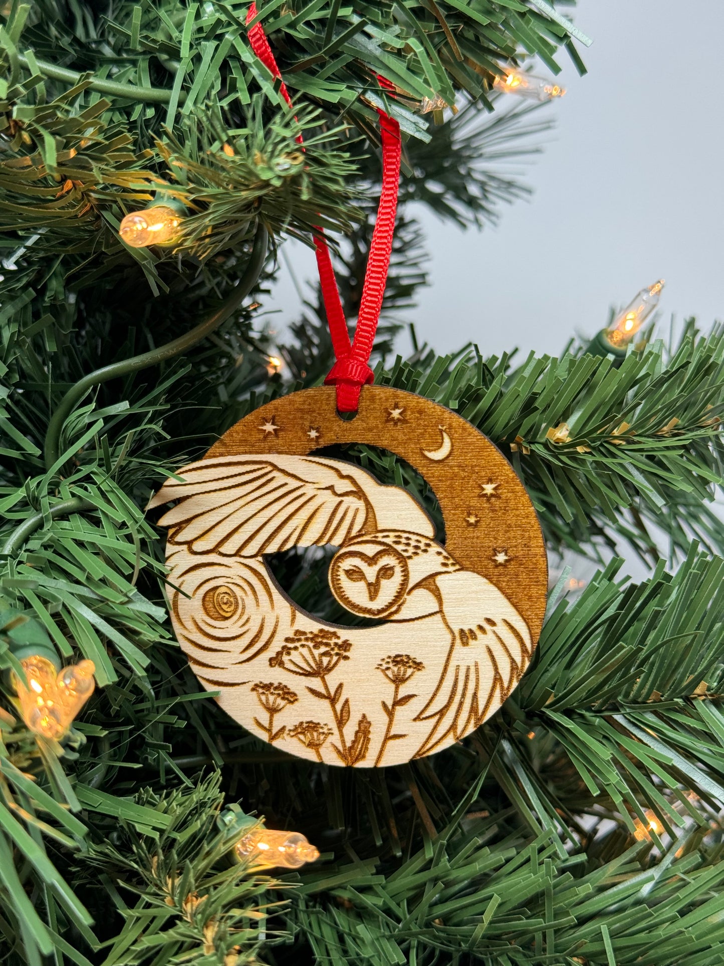 Celestial Owl Ornament